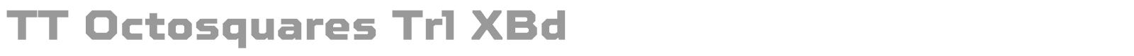 TT Octosquares font preview